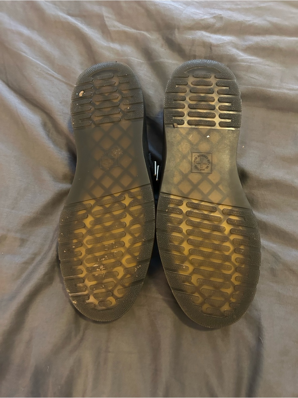 Dr. Martens Black Leather Mary Jane Slip-On Loafers with Buckle - Picture 4 of 8